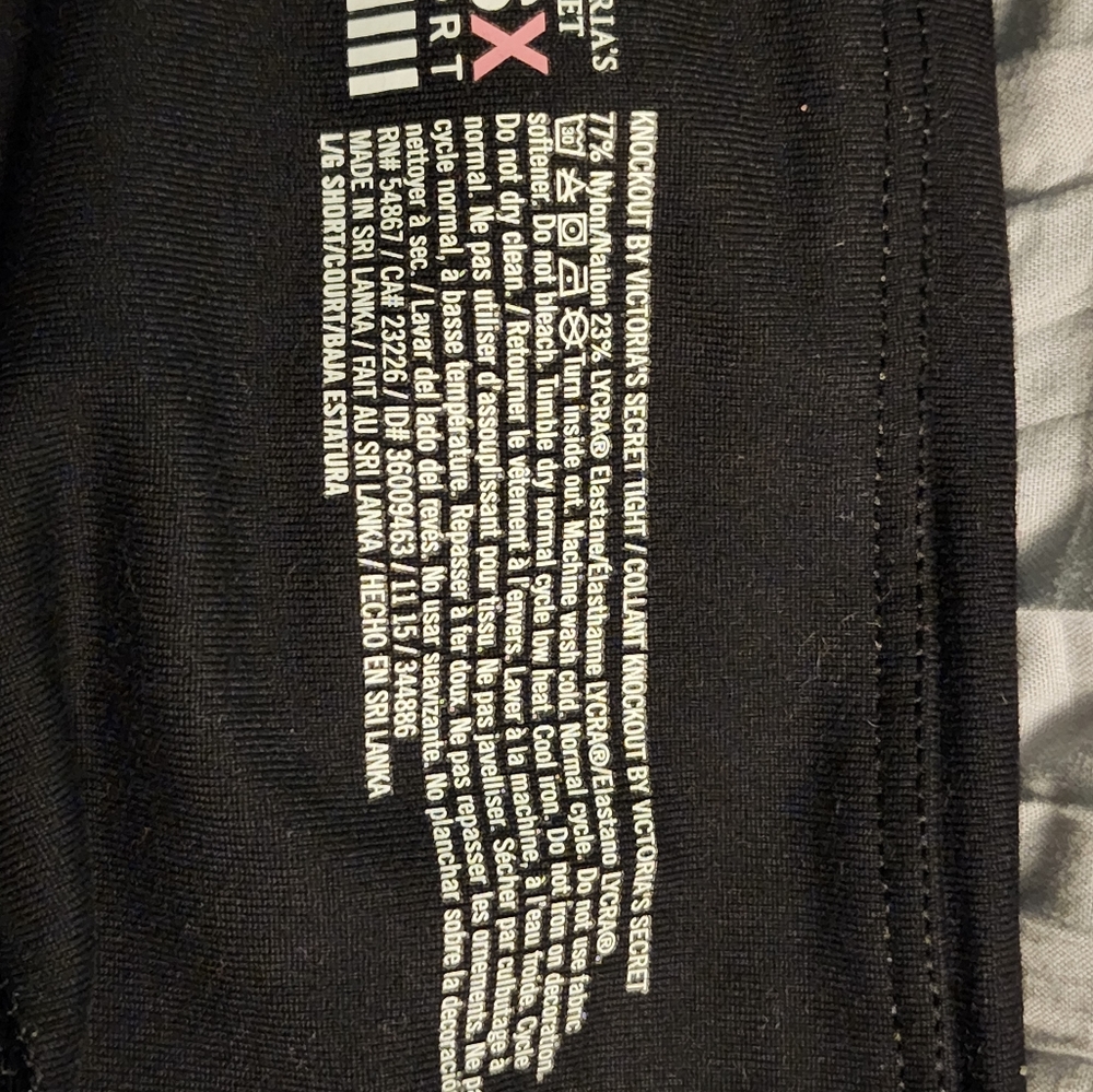 Victoria's Secret VSX Sport Knockout by VSX Secret Size Large. Worn Once..NWOT